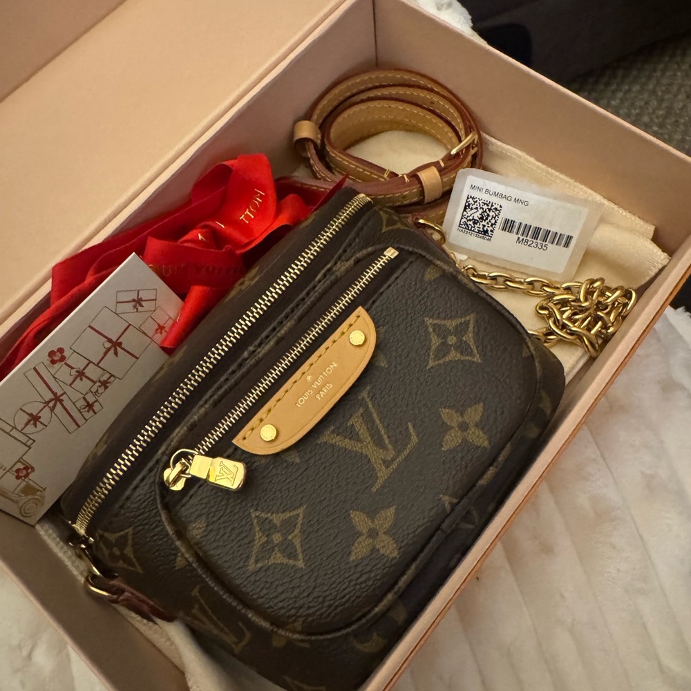 Louis Vuitton Brown Monogram Mini Bum Bag